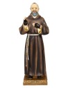 San Padre Pío 32,5 cm en resina