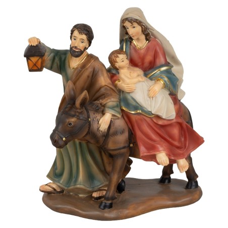 Flight into Egypt series 12-13 cm in resin