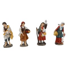 Set curación del paralítico 12 cm en resina