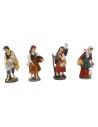 Set 4 mestieri serie 14-15 cm in resina