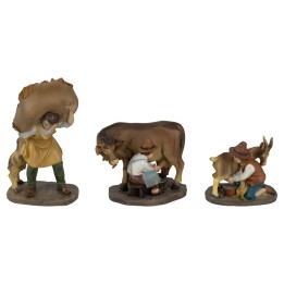 Set curación del paralítico 12 cm en resina
