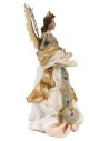 Ángel en resina con tela 38,5 cm