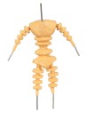 Maniquí articulado para estatuas de 15 cm
