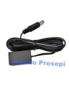 Prolongador Doble, salidas paralelas 2,5 mm.-PRL2.5