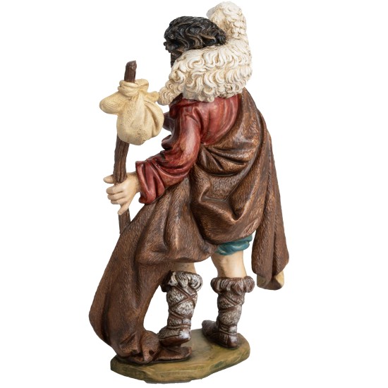 Pastore con fagotto e agnello serie Euromarchi 20,5 cm