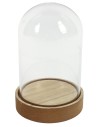 Campana vacía de vidrio para Belén Ø 9x14,2 cm