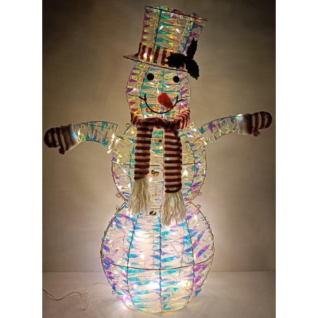 Illuminated reindeer 140 cm with 120 cool white