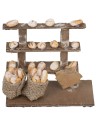 Bread stall for seller cm 12x6x10 h.