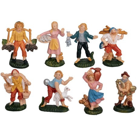 Set de 10 figuras serie 4 cm Euromarchi