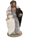 Molinero saco de yute para Belén 12 cm