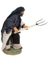 Campesino con horca 12 cm