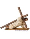 Jesús bajo la cruz cm 30