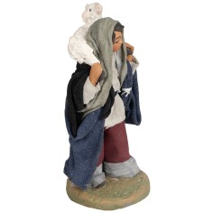 Vendedora de cestas de 10 cm 2