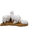 Flock of Fontanini sheep for 12 cm statues