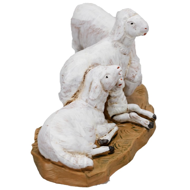 Familia de ovejitas serie 12 cm Fontanini