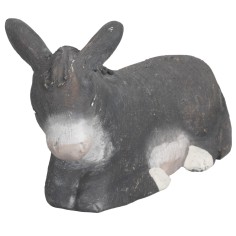 Asino in terracotta per statue da 10 cm 2