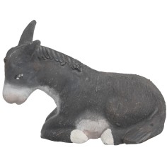 Asino in terracotta per statue da 10 cm