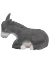 Asino in terracotta per statue da 10 cm