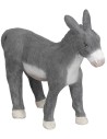 Burro de pie para estatuas de 12 cm en terracota