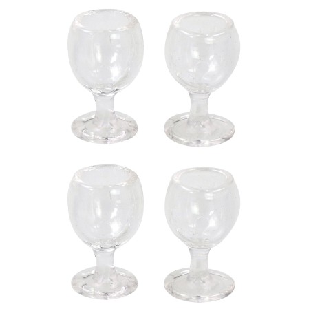 Set de dos copas de vidrio ø 1 cm