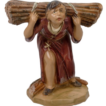 Ragazzo con fascine serie 12 cm Fontanini