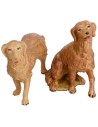 Conjunto dos perros serie Fontanini para estatuas de 19 cm