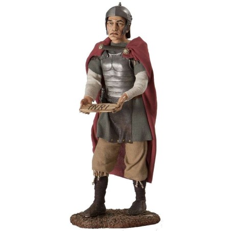 Soldado con inscripción I.N.R.I. 30 cm Mundo Pesebres