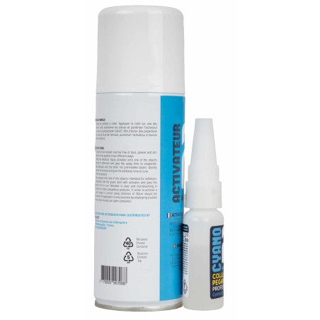 Kit Super colla Colle21 colla cianoacrilato e attivatore per colla cianoacrilato