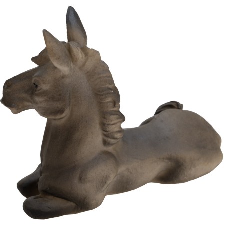 Sitting donkey for statues of 20-25 cm in resin