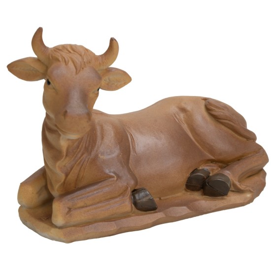 Bue seduto per statue da 25-30 cm in resina