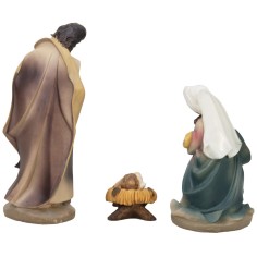 Natività 3 figure in resina cm 20 2