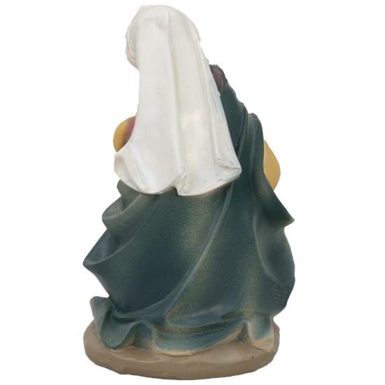 Madonna inginocchiata in resina serie 20 cm