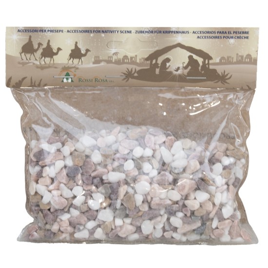 Bolsa de grava natural mixta mediana gr.500