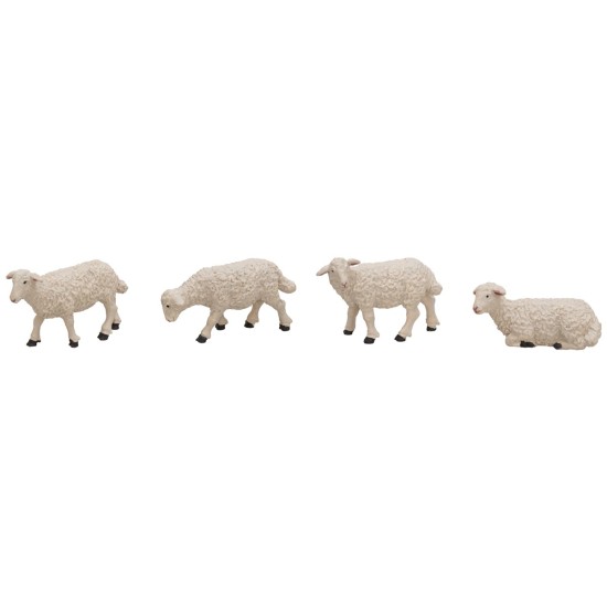 Conjunto de 3 ovejas para estatuas de 10 cm Oliver