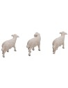 Set of 3 Oliver sheep for 10 cm statues
