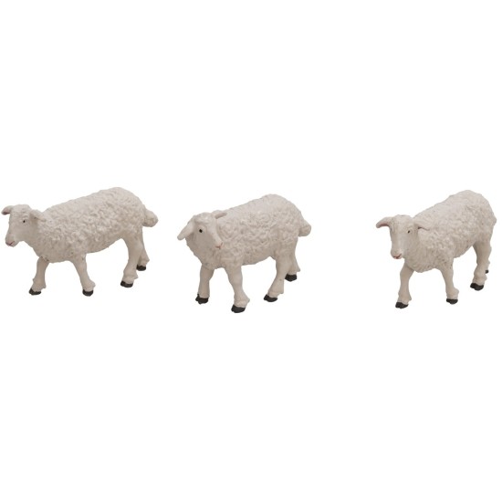 Set 3 pecore Oliver per statue da 10 cm