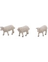 Set 3 pecore Oliver per statue da 10 cm
