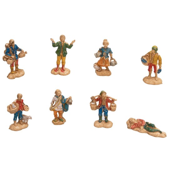 Set de 10 figuras serie 4 cm Euromarchi
