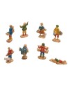 Set of 8 trades series 3.5 cm Euromarchi