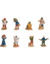 Set 8 soggetti serie 3,5 cm Euromarchi