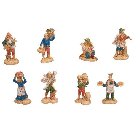 Set de 10 figuras serie 4 cm Euromarchi