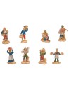 Set 8 soggetti serie 3,5 cm Euromarchi