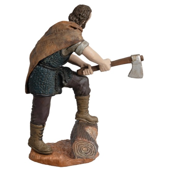 Cm 15 Woodcutter with ax Oliver series