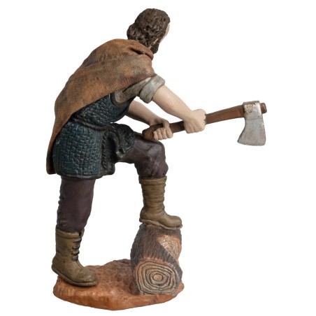 Leñador de 15 cm con hacha serie Oliver