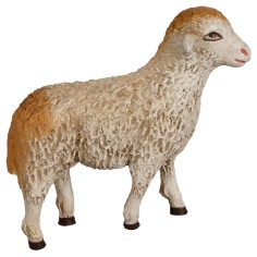 Oveja para estatuas de 20-24 cm - cabeza baja