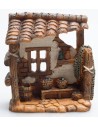 Bottega del pescivendolo in resina cm 8,3x4x9,6 h