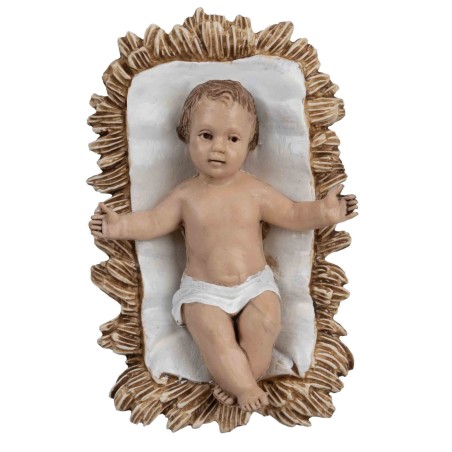 Jesús niño en cuna para estatuas de 10 cm Landi
