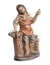 Blacksmith with Euromarchi anvil 12 cm for Nativity Scene