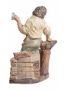 Fabbro con incudine Euromarchi 12 cm per Presepe