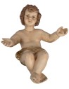 Gesù bambino con culla rimovibile serie Euromarchi 20 cm
